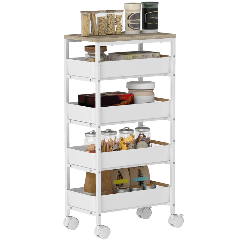Kitchen Cart, White