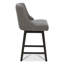 Tabouret de comptoir pivotant 26 po Shurma-1216227892