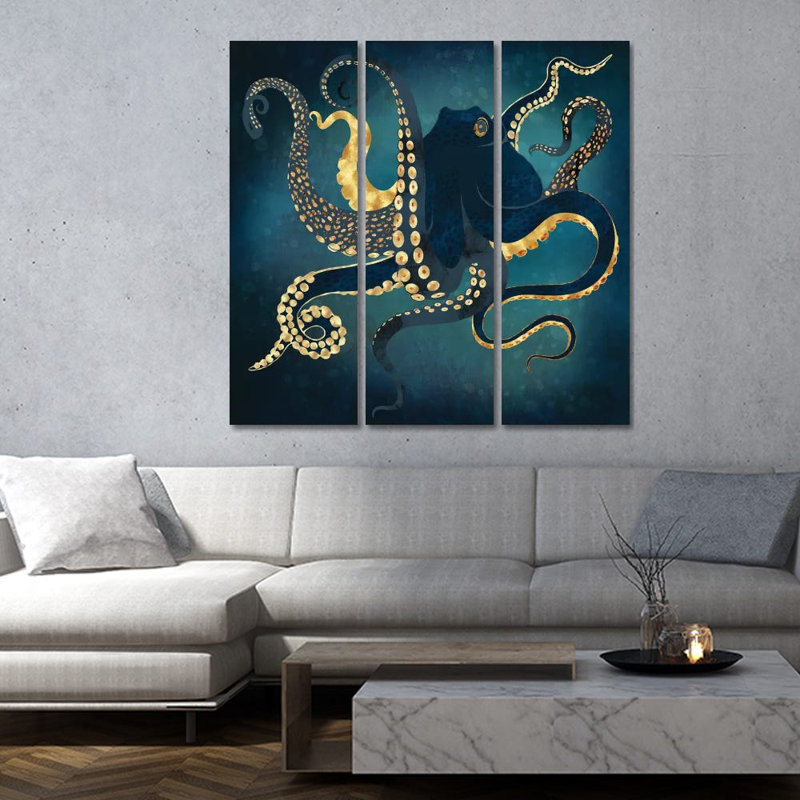 Metallic Octopus Iv
