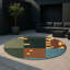 Tapis intérieur et extérieur Earth Grid Harmony-104062847