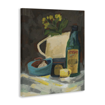 Impression sur toile, "Impression de nature morte" par June Erica Vess