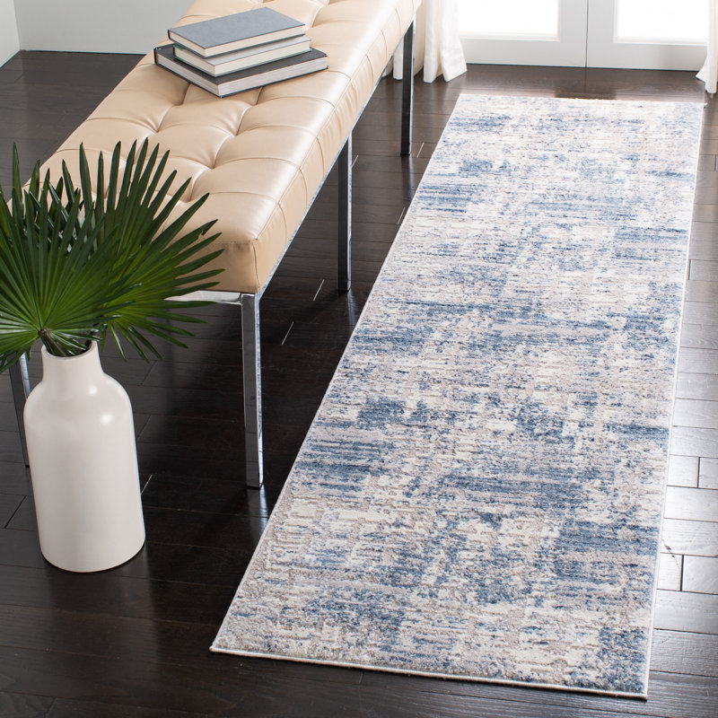 Grattan Machine Woven Abstract Area Rug, Runner 2'2" x 8'
