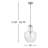 Ravenna 1-Light Dimmable Teardrop Pendant-1880849177