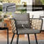 Round 3 - Piece 2 - People 50Cm L Outdoor Bistro Set