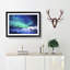 Aurora Borealis in Iceland in Abstract - Picture Frame Graphic Art Print-55686814-55686819