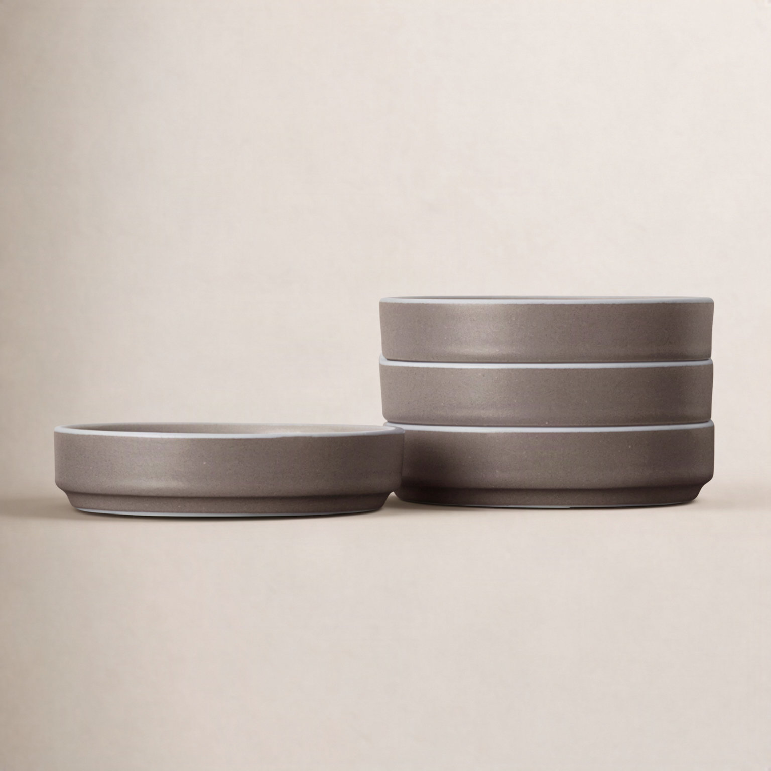 ColorTrio 4" Porcelain Appetizer Plate