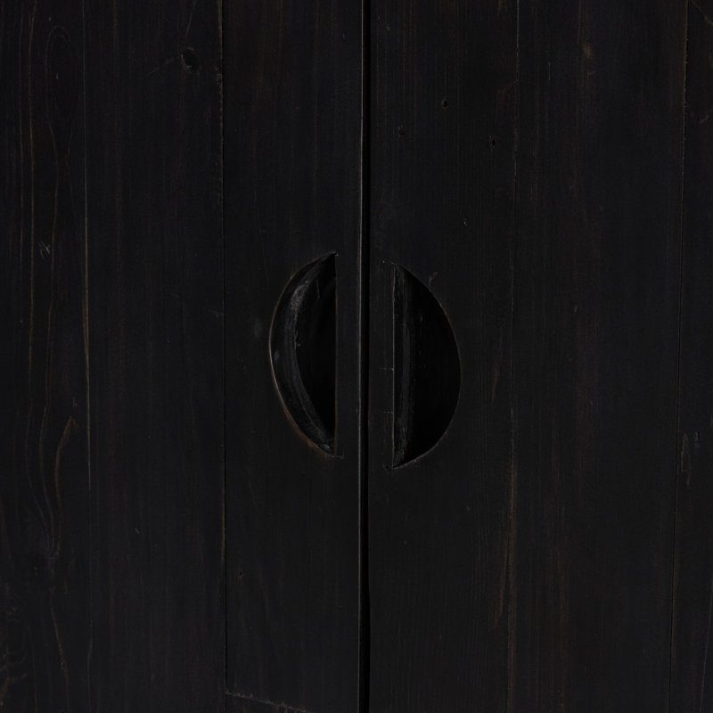 Nedra Armoire, Black Reclaimed