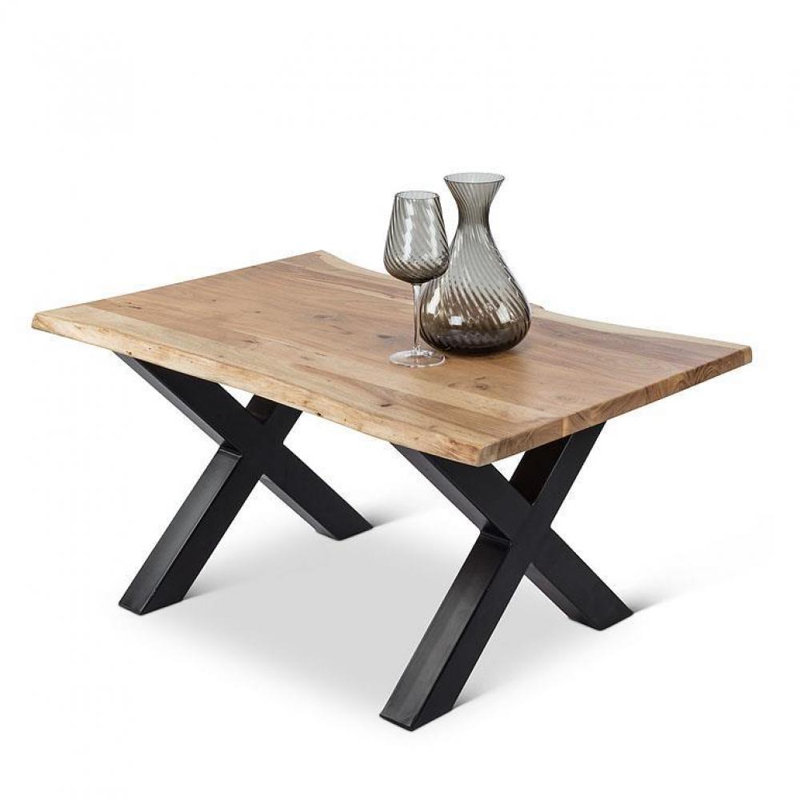 Carmelin Solid Wood Top Console Table, 17.5" H x 35.5" W x 24" D