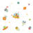 Space Animals Wall Stickers