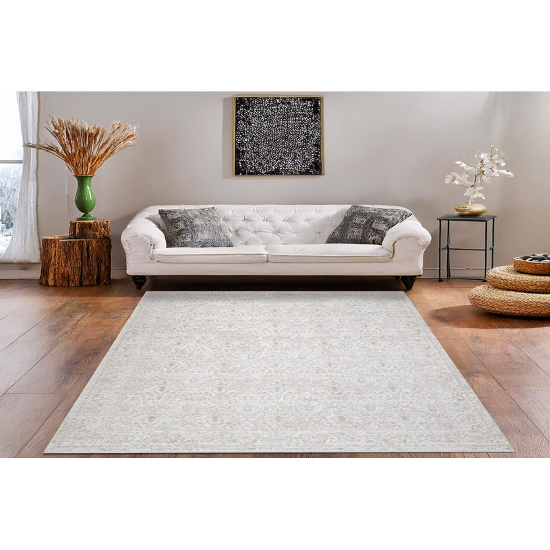 Gadberry 17544-890 BEIGE / GRIS, Rectangle 9 pi x 12 pi 6 po