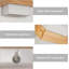 Swar Flush Mounted Sconce