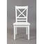 Chaise d'appoint en bois massif Brinson-24426048