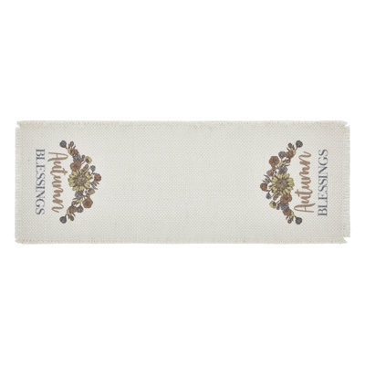 Chemin de table rectangulaire en plastique recyclé (PET) Erdinc