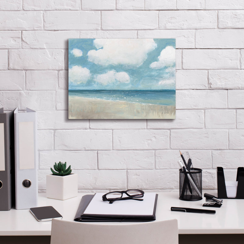 «Seascape 4» par James Wiens, art mural sur toile, H 12 po x l 16 po