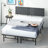 Francella Upholstered Metal Platform Bed-61655056