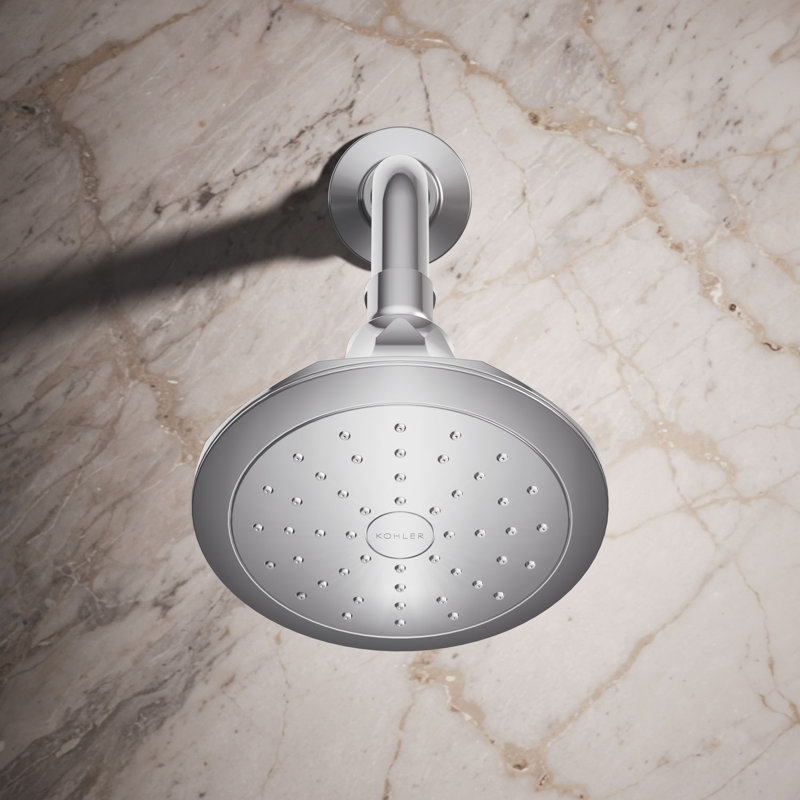 Memoirs Full/Standard Fixed Shower Head, Polished Chrome