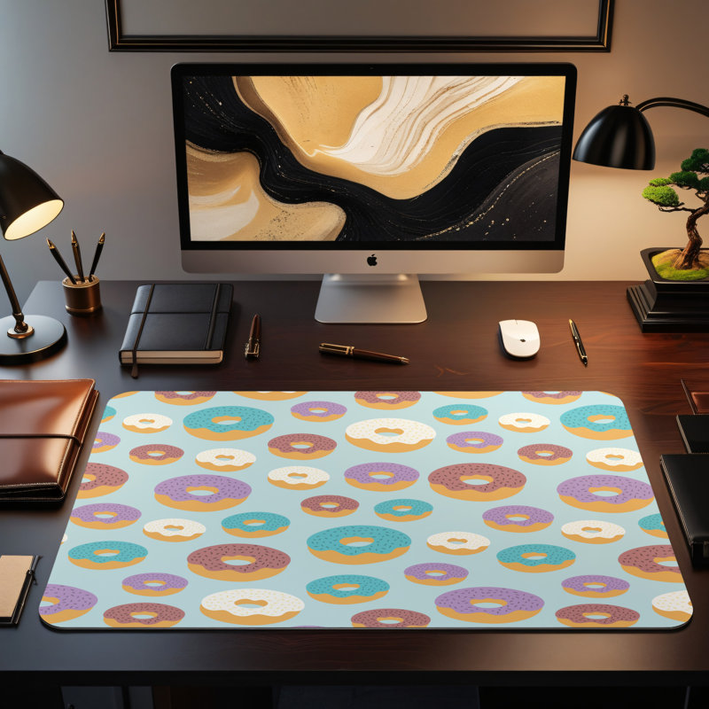 Polyester Desk Pad, 23.6x13.8