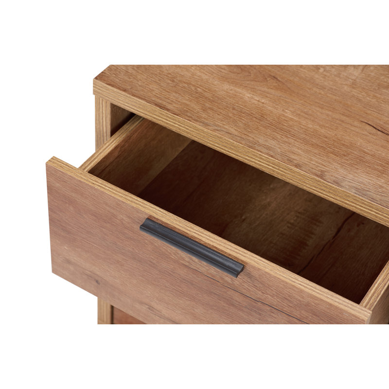 Lisbon 2 Drawer Bedside Table