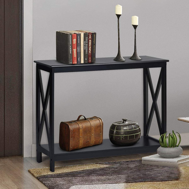 Annagreth 100cm Console Table, Black