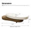 Table basse extensible moderne Masek, élégante table basse rotative créative-1803420076