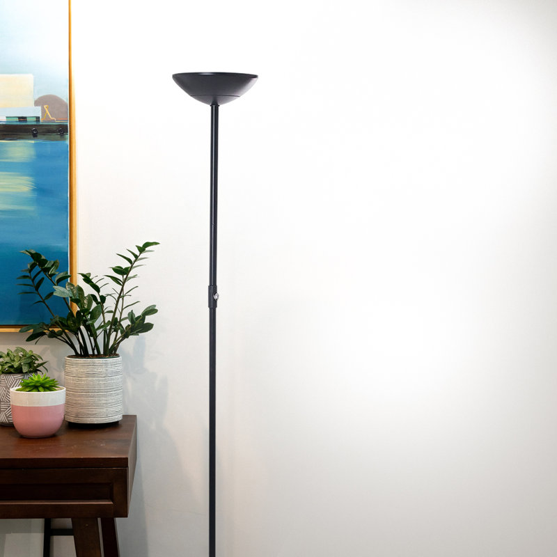 SkyLite 65 in. Industrial LED Floor Lamp with Dimmer