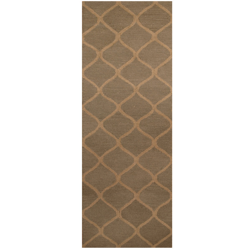 Wool Geometric Indoor Rug