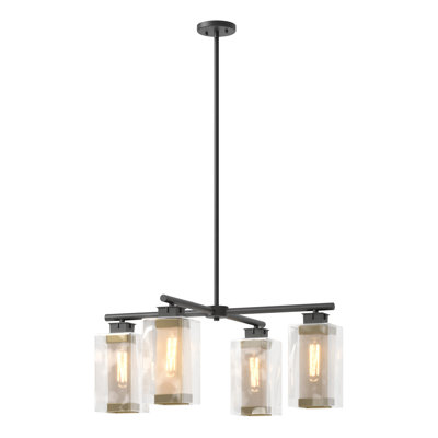 Polaris 4 - Light Outdoor Chandelier