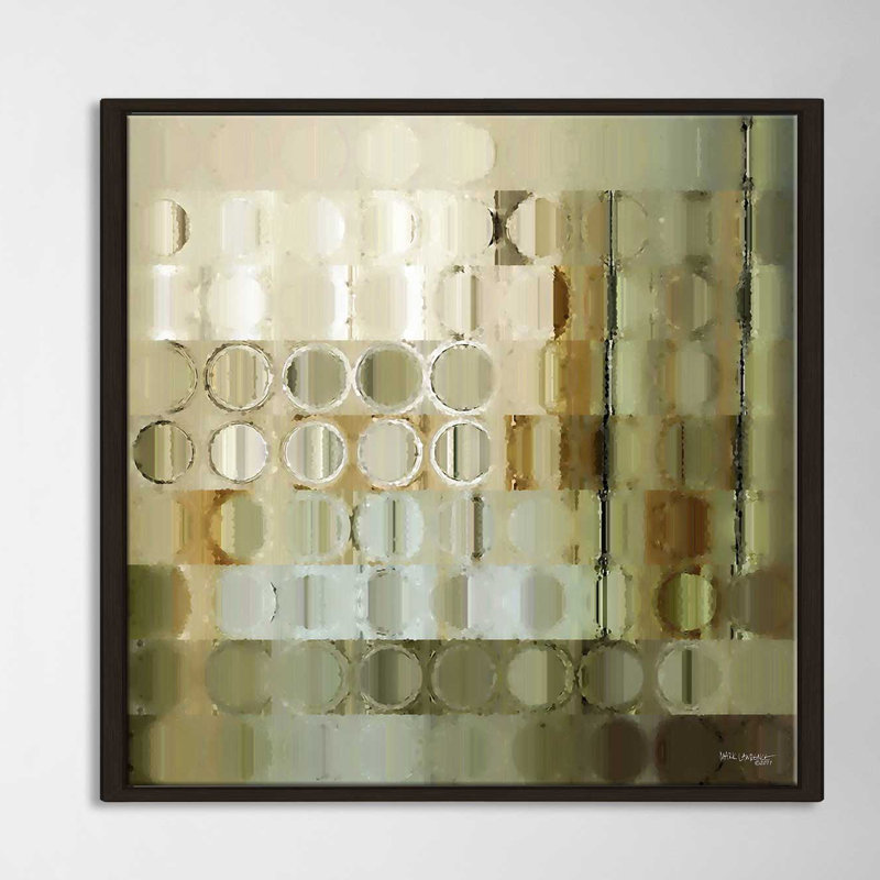 « earth vision », reproduction d’impression sur toile encadrée, H 31,5 po x l po