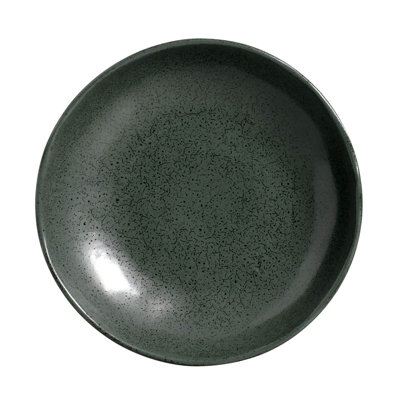 Greenery Commercial Dishwasher Safe 9.84'' Stoneware Salad Or Dessert Plate , Set of 6