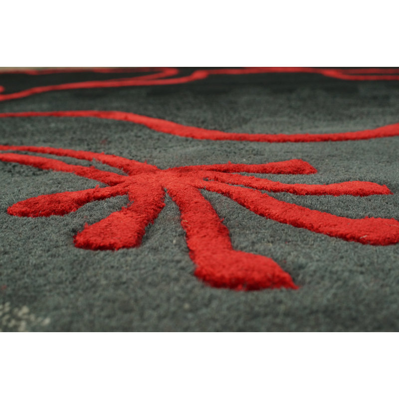 Jacieon Abstract Indoor Rug, 5' x 8'