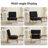 Teddy Armless Leisure Accent Chair-114309182-114309183