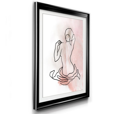 Illustration de figure II - Reproduction d'art sur papier encadrée