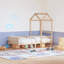 Kids' Bed Roof 118X70x176.5 Cm Solid Wood Pine-1264406814-1264406810