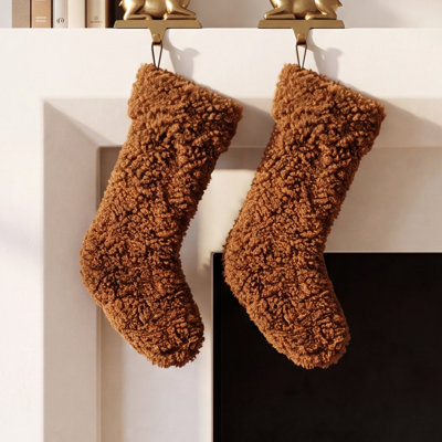 Sherpa Fabric Stocking