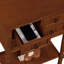 Console 3 tiroirs avec pieds en bois massif Meayki-1796380315