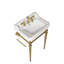 Lavabo de console de salle de bain-132439121