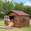 Solid Wood Dog House-750407005