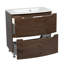 Ensemble de meuble-lavabo simple 23 po avec miroir Jeury-1270630544