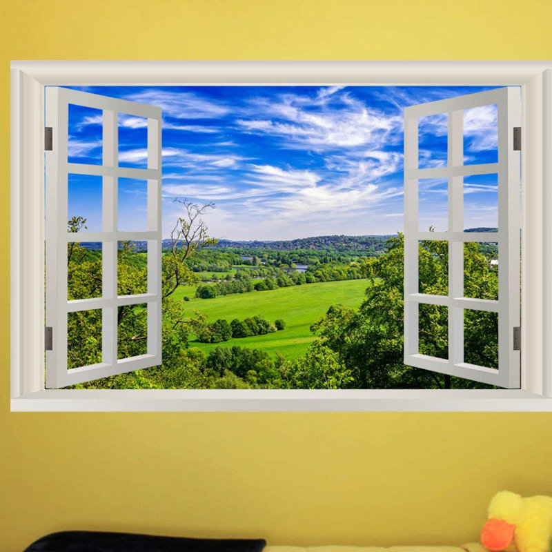 Décalcomanie murale en vinyle, 16 po x 24 po