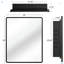 Armoire à miroir murale encastrée en métal-1269203772