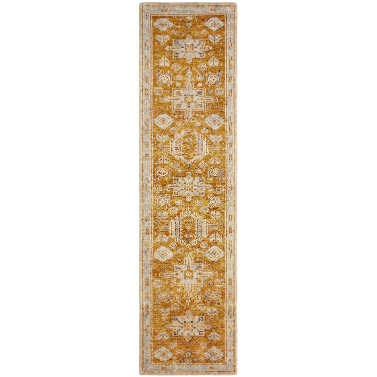 Modley Hand Knotted Wool Oriental Area Rug