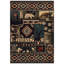 Tapis rustique lavable avec des cerfs-443864777