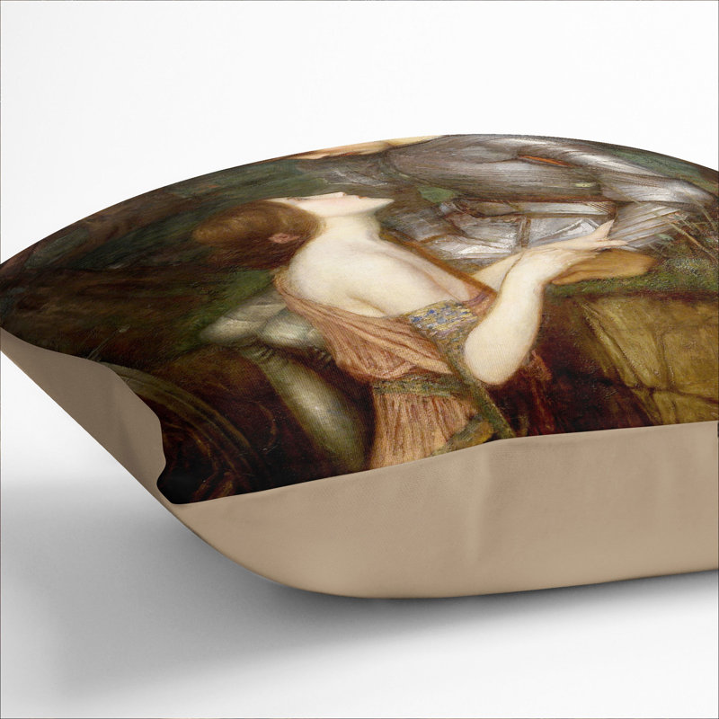 Lamia Scatter Cushion with Filling, 55cm H x 55cm W x 20cm D, Stone