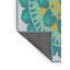 Laine tissée à la machine en polyester turquoise/vert/jaune/gris Tapis décoratif-1883534186