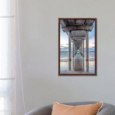 Support Pillars, La Jolla, San Diego, California, USA by Rob Tilley - Print on Plastic / Acrylic