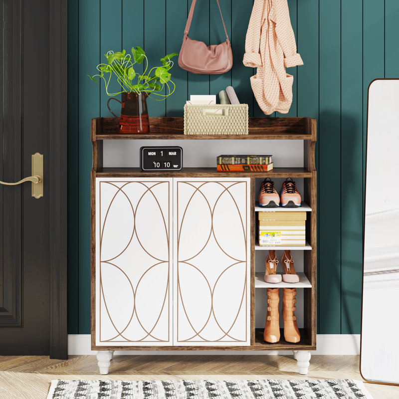 20 Pair Shoe Storage Cabinet