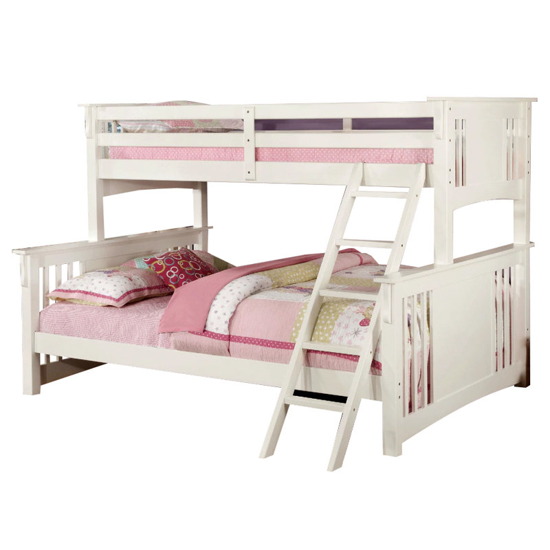 Hexham Kids Bunk Bed, Twin, White