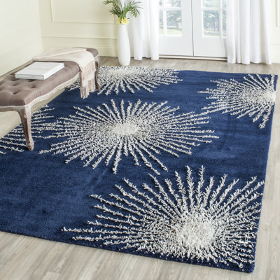 Tapis intérieur / extérieur floral Amier