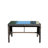Outdoor Patio Furniture 1 Coffee Table With Clear Tempered Glass