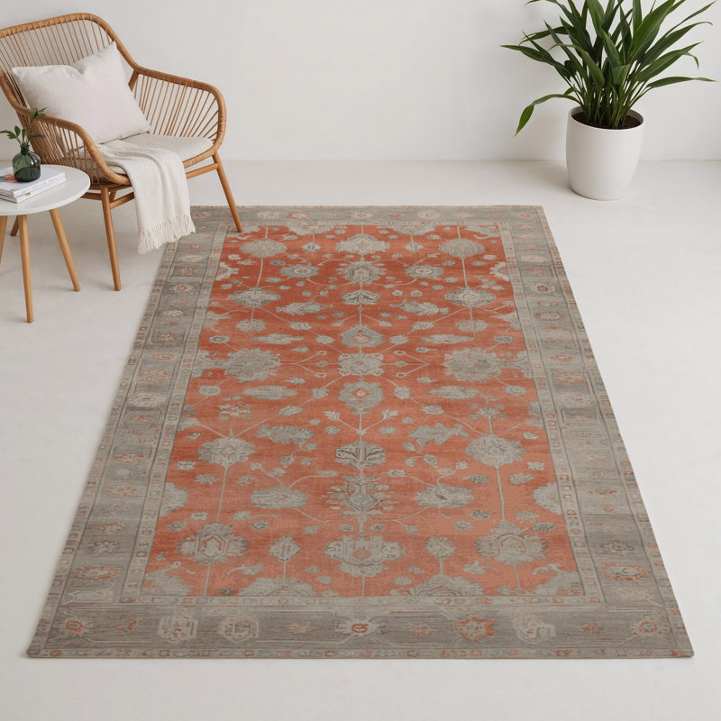Tapis gris intérieur et extérieur surteint, Rectangulaire 3 pi x 5 pi
